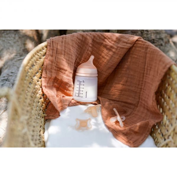 Biberon anti colique 180 ml Zerø.Zerø débit lent S Fair