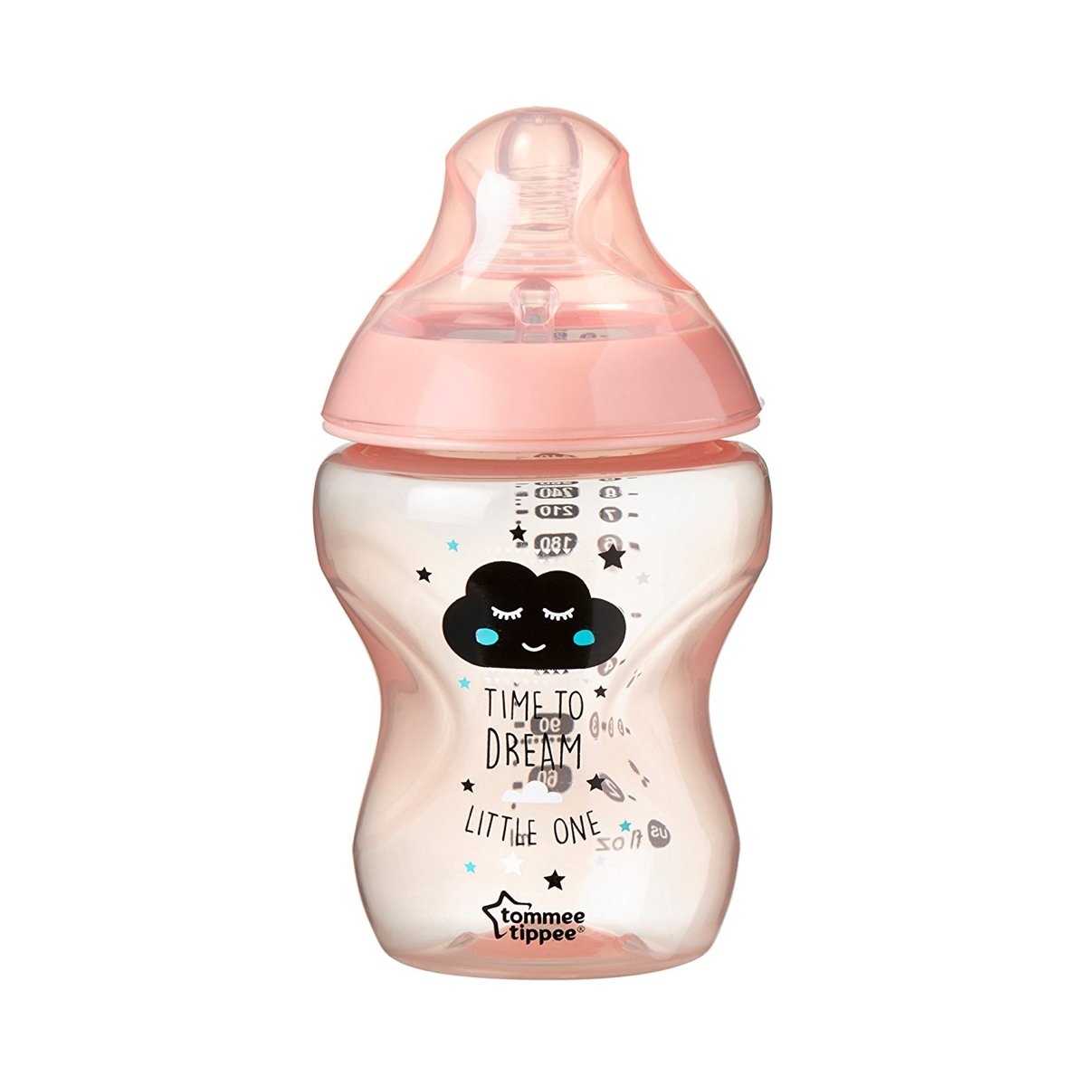 Tommee Tippee Lot De 6 Biberons Closer To Nature 260ml Deco Fille Made In Bebe