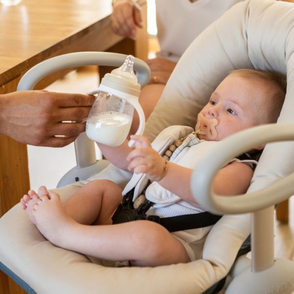 Biberon d’apprentissage bébé 2 en 1 210 ml Argile