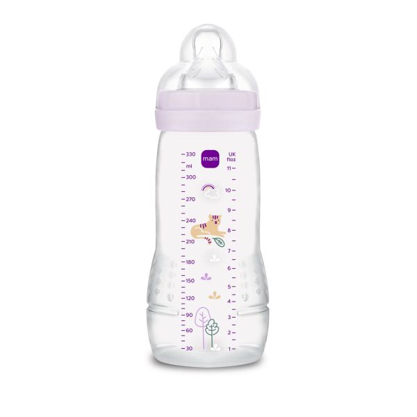 Biberon 330ml Easy Active Coloré Lilas