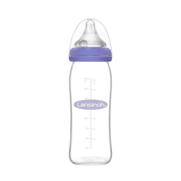 Biberon en Verre avec tétine NaturalWave 240ml