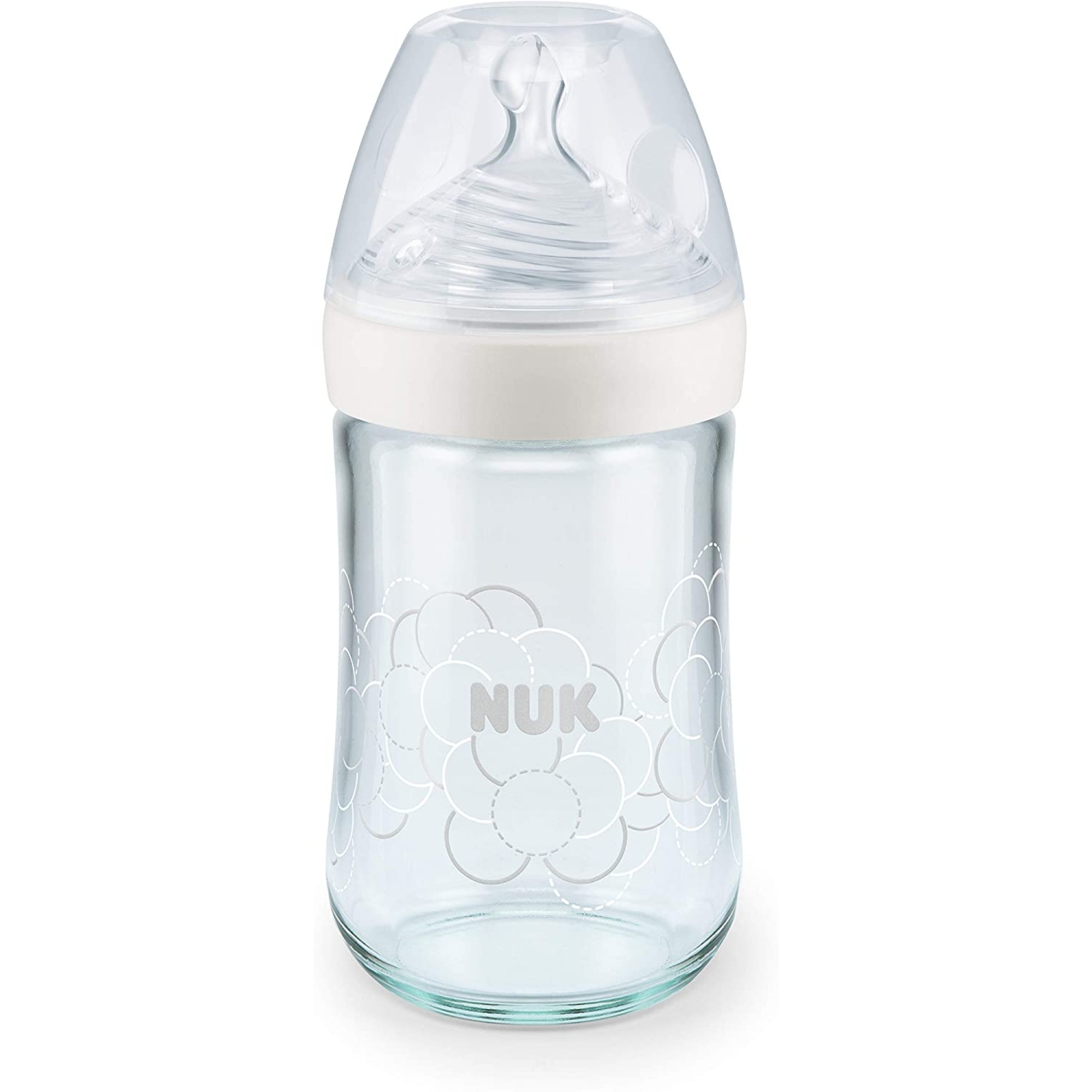 Nuk Biberon verre 240ml Nature Sense 06m Mixte Made In Bébé Nuk Biberon verre 240ml Nature Sense 06m Mixte Made In Bébé