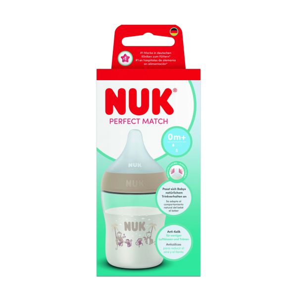 Biberon Perfect Match PP 150ml 0m+ S Singe