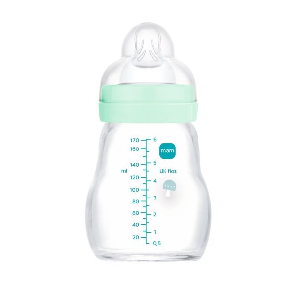Biberon verre 170 ml Aqua