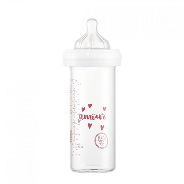 Biberon 240 ml Amour 0-6 mois