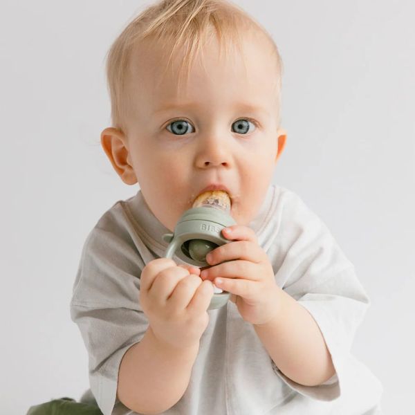 Tétine Grignoteuse bébé silicone Sauge