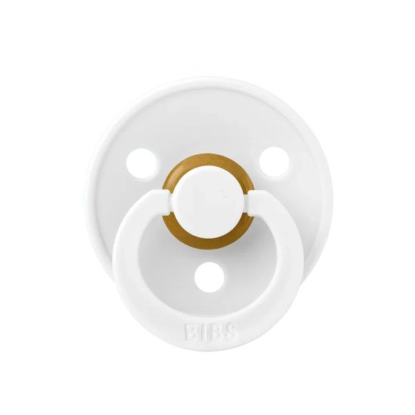 Pack de 2 sucettes physiologiques Latex Pacifier Taille 2 -  Blanc / bleu