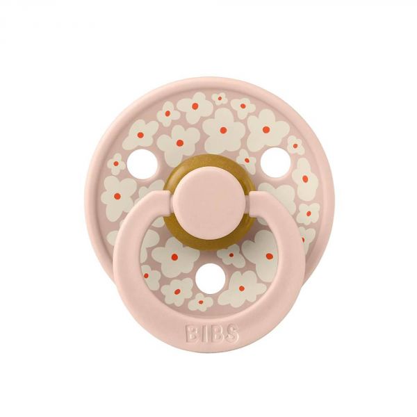 Pack de 2 sucettes Colour Caoutchouc Jasmine 6 mois+ Blush Mix