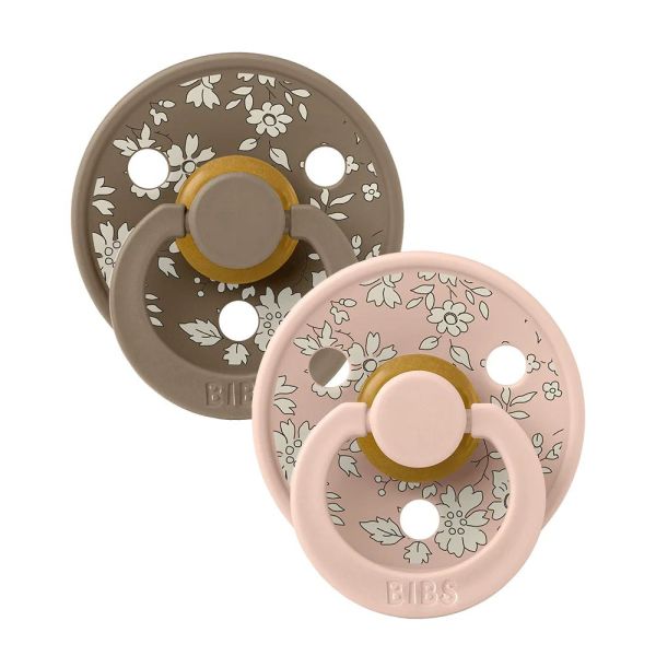 Pack de 2 sucettes Colour Liberty 0-6 mois Blush mix