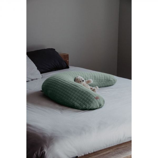 Coussin d'allaitement Big Flopsy Fleur de coton Vert Sauge