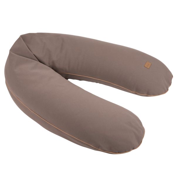 Coussin de grossesse et d’allaitement Big Flopsy French Terry Cacao