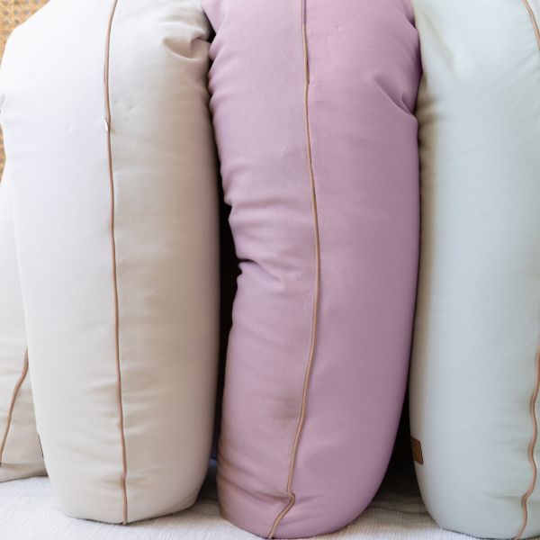 Coussin de grossesse et d’allaitement Big Flopsy French Terry Terre d'argile
