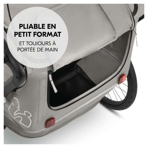 Habillage pluie pour remorque à vélo Bike N Walk