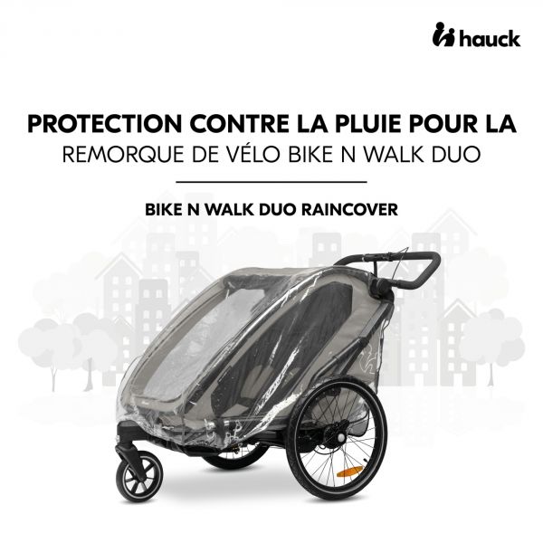 Habillage pluie pour remorque à vélo Bike N Walk