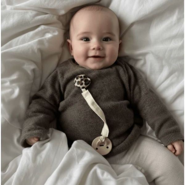 Lot de 3 Sucettes ChooChoo 0-6 mois - Extra-Fines - Billie - Nude - Sable- Sauge