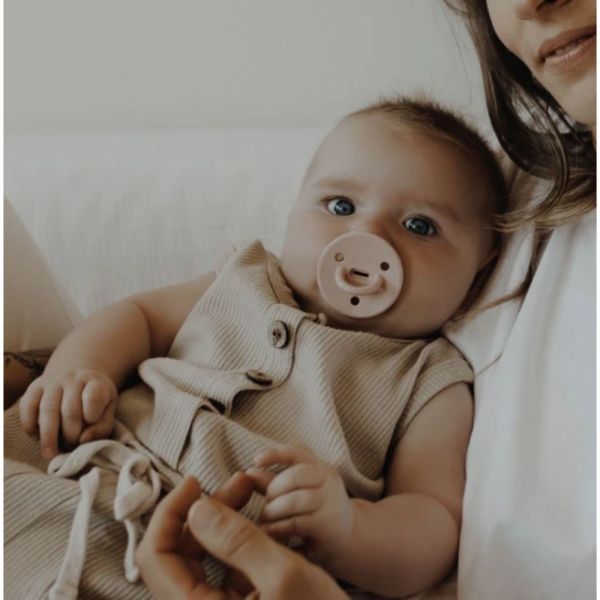 Lot de 3 Sucettes ChooChoo +6 mois Extra-Fines - Billie - Nude - Sable- Sauge