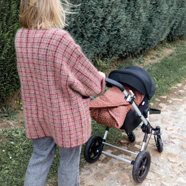 Nid d'ange biside Pady jersey Carmin