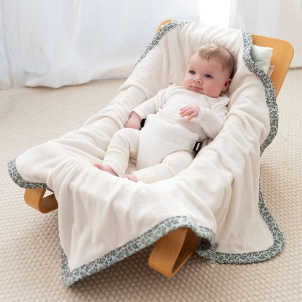 Nid d'ange biside en jersey Heidi opalin