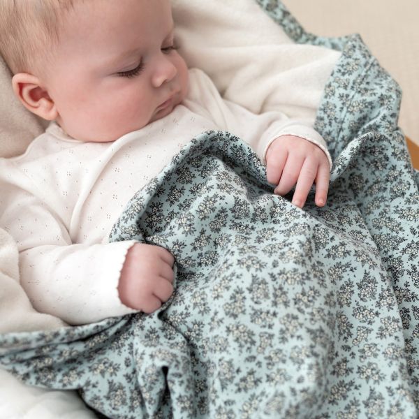 Nid d'ange biside en jersey Heidi opalin