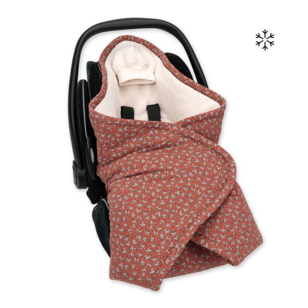 Nid d'ange biside Pady jersey Teddy Carmin