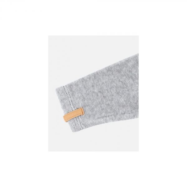 Pyjama 1 pièce Babou en velours gris