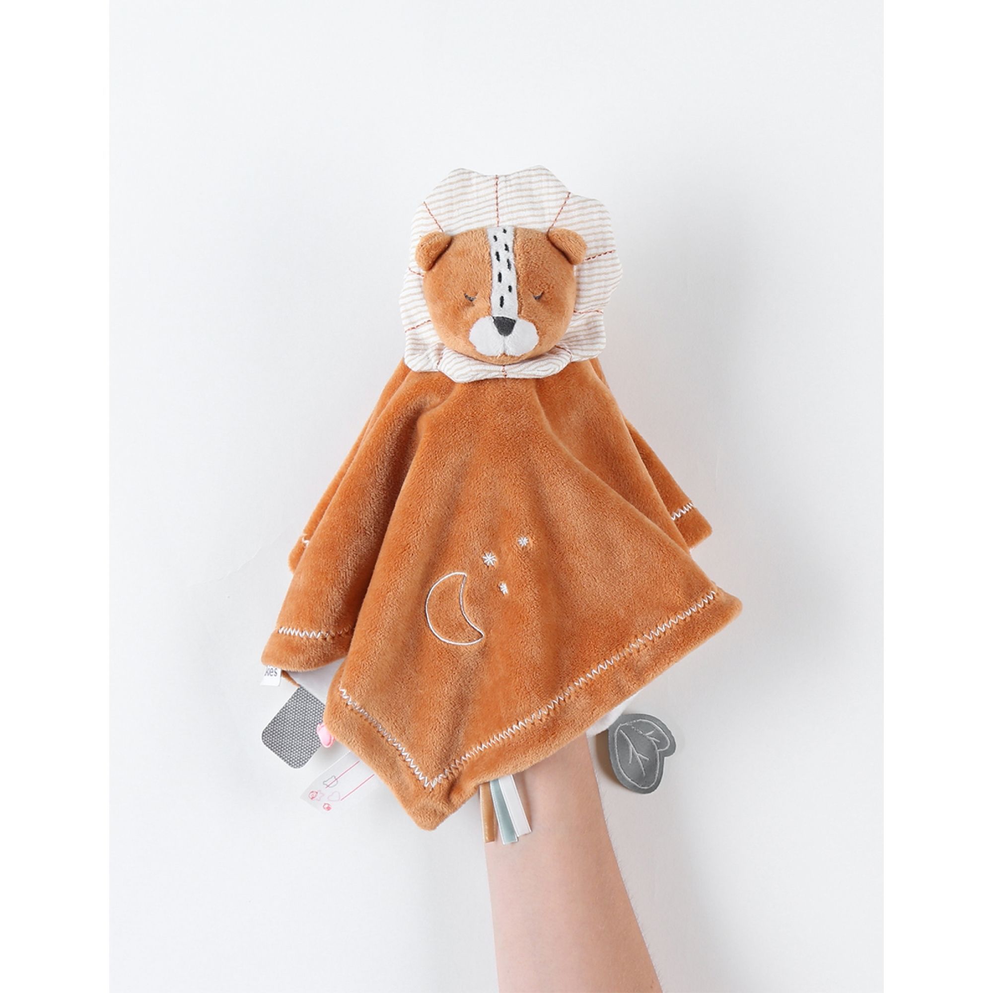 Noukie's - Doudou XXL - Veloudoux - Babou - Caramel /Beige - Première  couverture