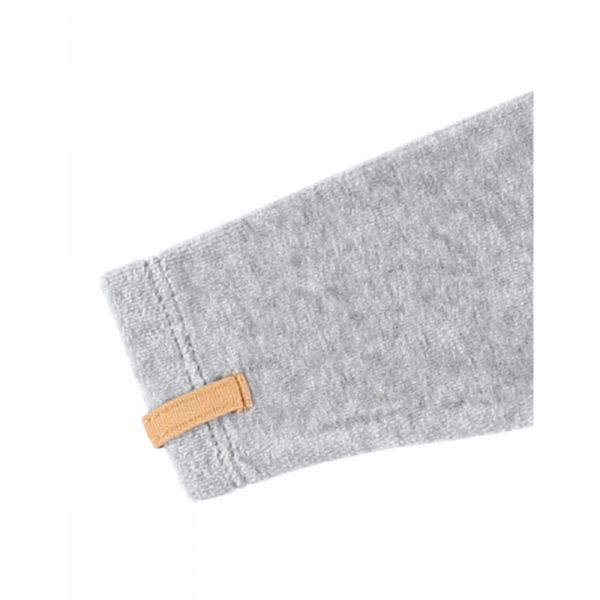 Pyjama bébé en velours Babou & kendi gris - 6 mois