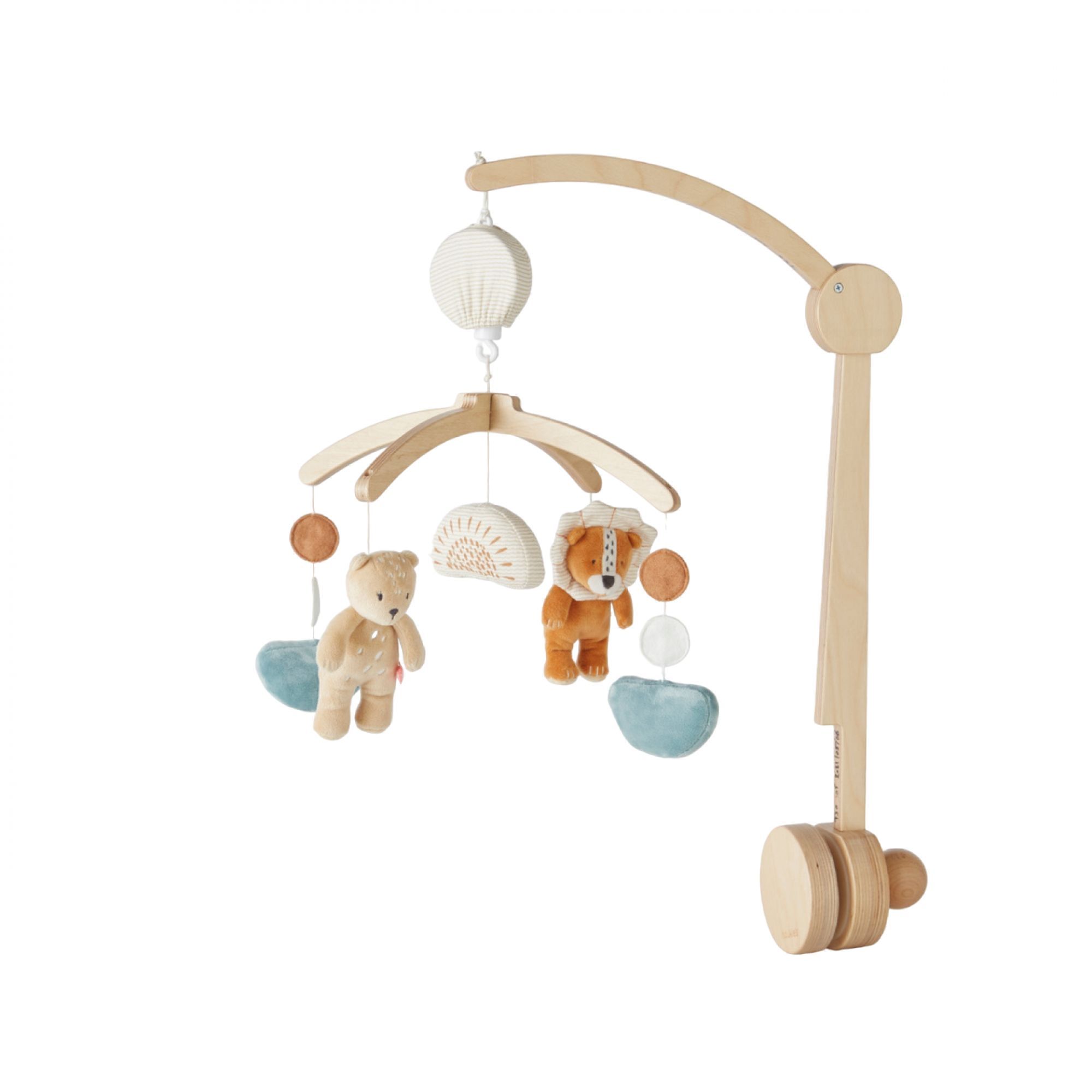 Mobile Bébé Avec Bras En Bois - Spring Garden - Home All