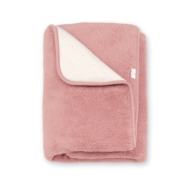 Couverture bébé 75x100 cm Pady softy Vintage rose
