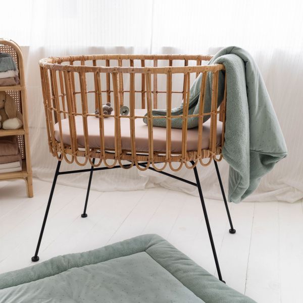 Couverture bébé 75x100 cm Pady Softy Vert céladon