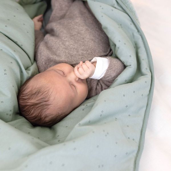 Couverture bébé 75x100 cm Pady Softy Vert céladon