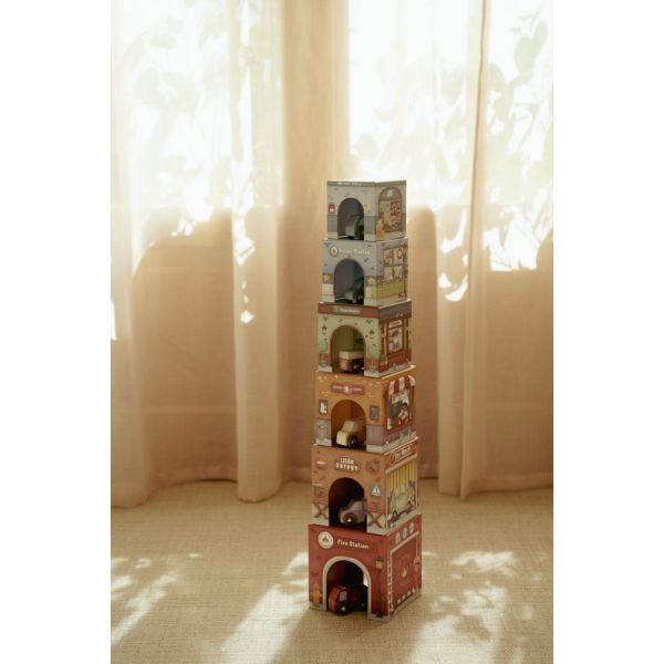 Blocs à empiler avec voitures FSC