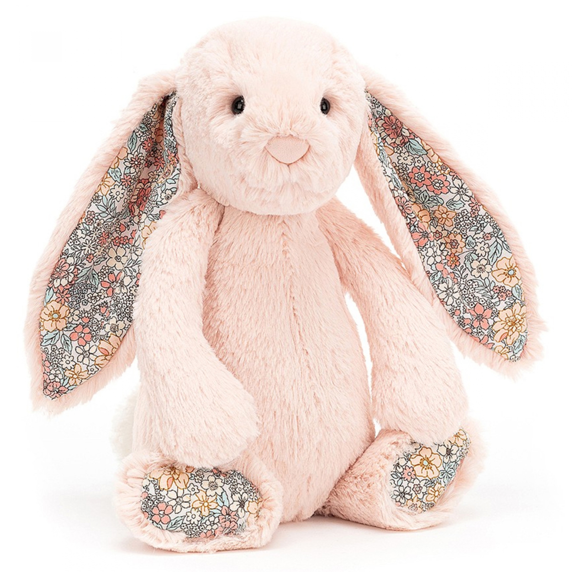 Peluche Lapin Blossom Rose Pâle - 31 cm