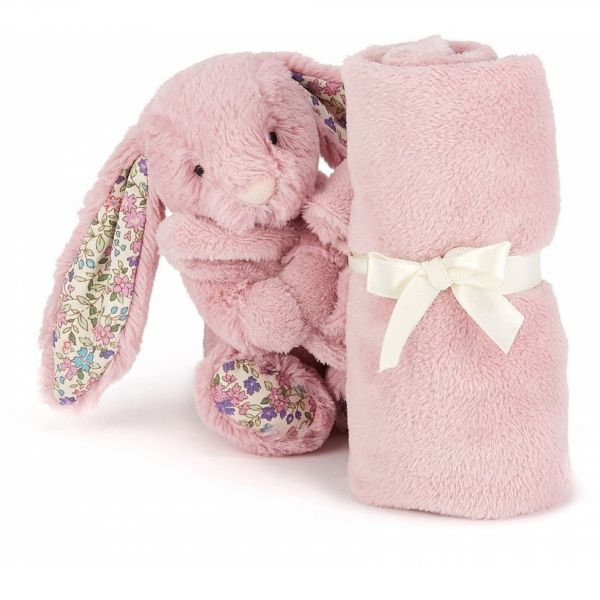 Doudou Lapin Blossom Rose - 33 cm