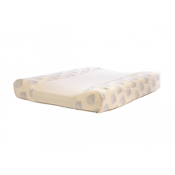 Housse de matelas à langer Calma Blue gatsby cream