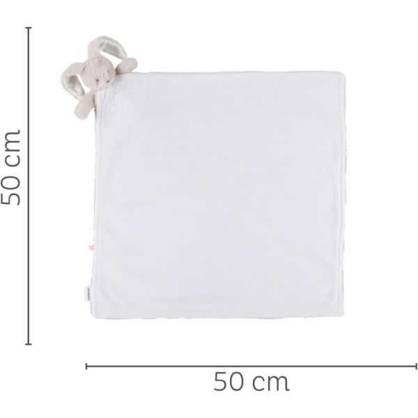 Doudou bébé avec couverture - Moka
