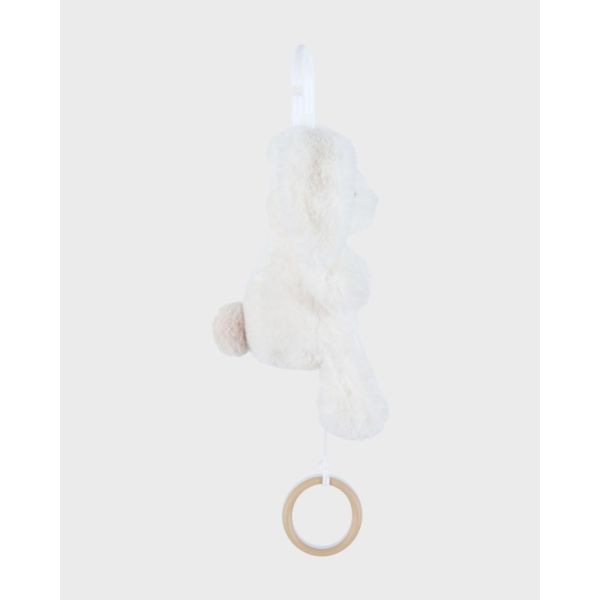 Peluche mini-musicale 20cm - Snow