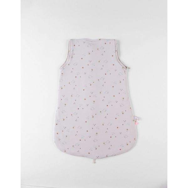 Gigoteuse 70cm jersey manches amovibles Colombes du bonheur - Bali, Moka & Snow