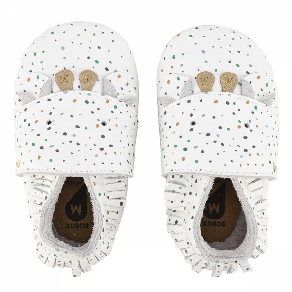 Chaussons bébé taille M Freckles White