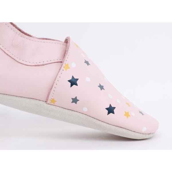 Chaussons bébé taille L Milky way blossom