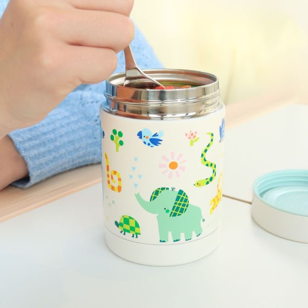 Boîte à repas isotherme inox 300 ml Jungle