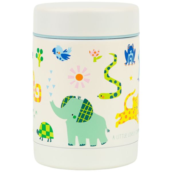 Boîte à repas isotherme inox 300 ml Jungle