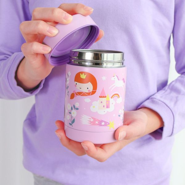 Boîte à repas isotherme inox 300 ml Princesses