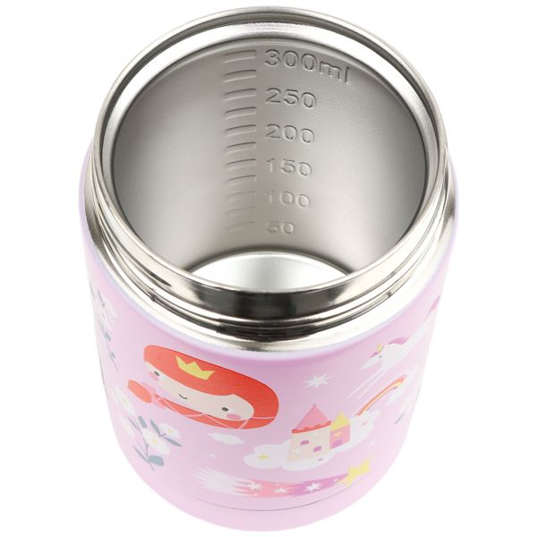 Boîte à repas isotherme inox 300 ml Princesses