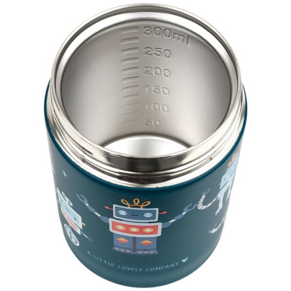 Boîte à repas isotherme inox 300 ml Robots