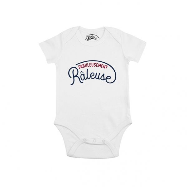 Body Fabuleusement râleuse Blanc / White, 6-12 Mois