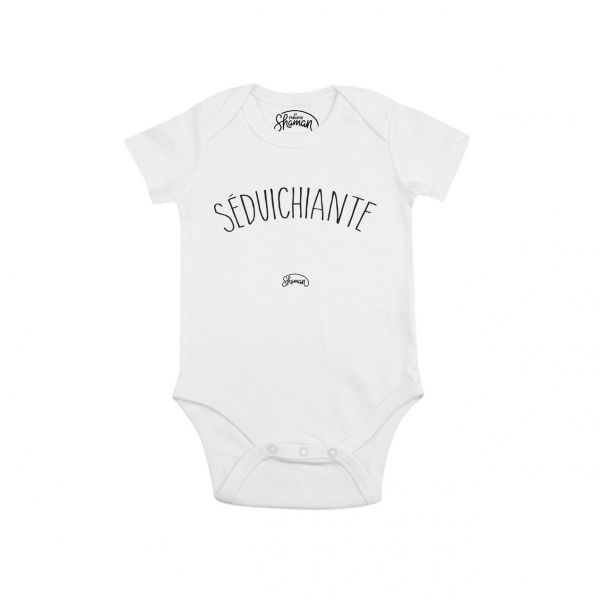 Body Séduichiante Blanc / White, 6-12 Mois
