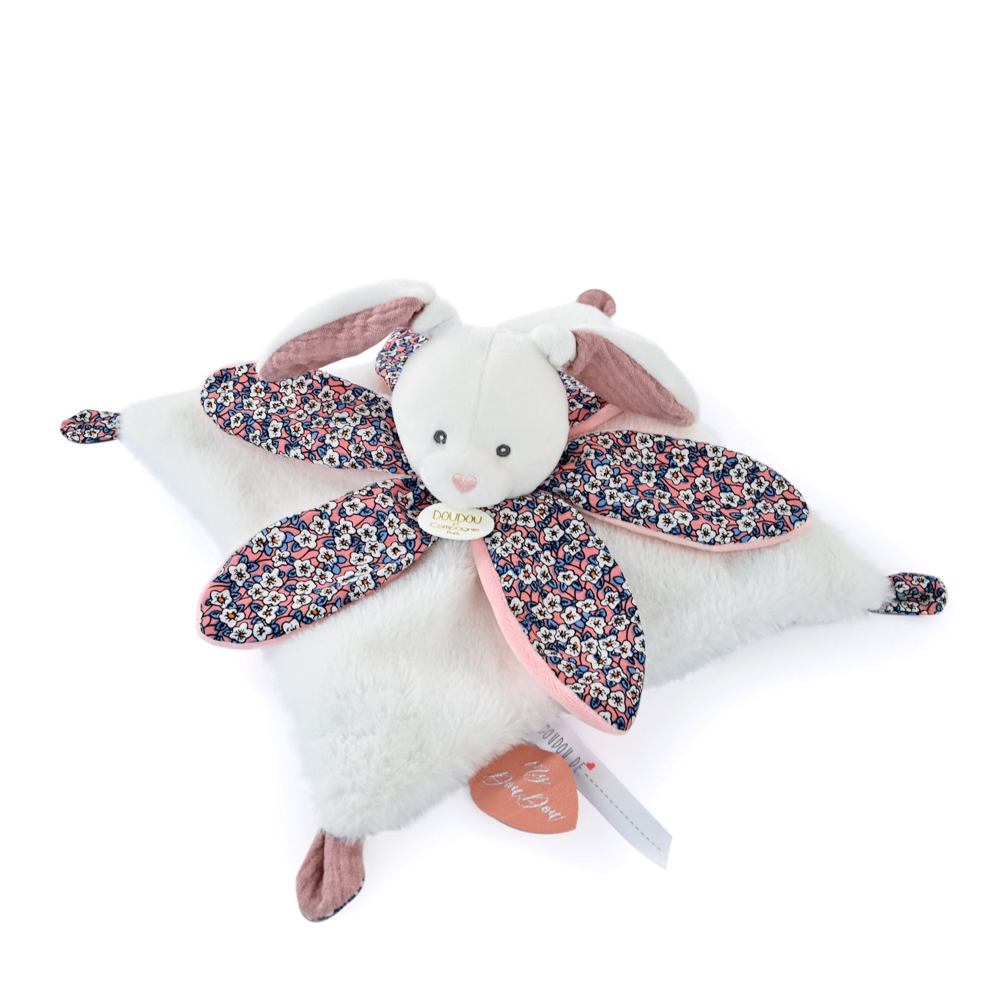 Peluche lapin pétale personnalisée, 100% douceur