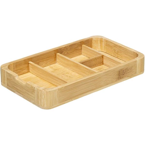 Boîte à bijoux avec miroir Tidy smart bambou