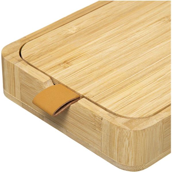 Boîte à bijoux avec miroir Tidy smart bambou